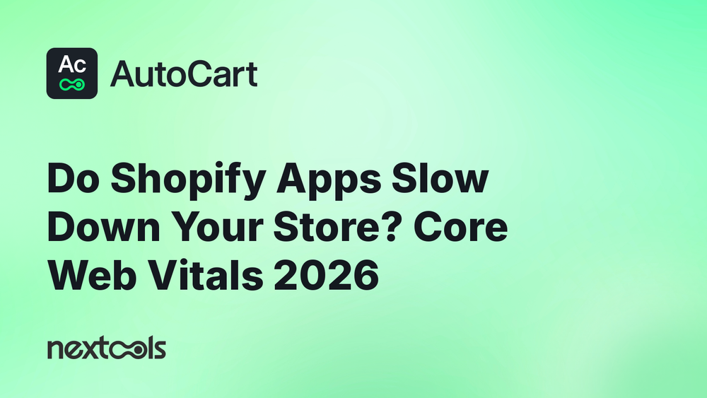 Do Shopify Apps Slow Down Your Store? Core Web Vitals, INP, and Cart App Speed in 2026