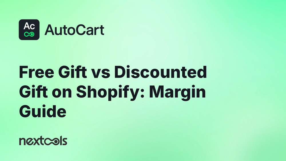 Free Gift or Discounted Gift? How to Choose the Right Shopify Reward