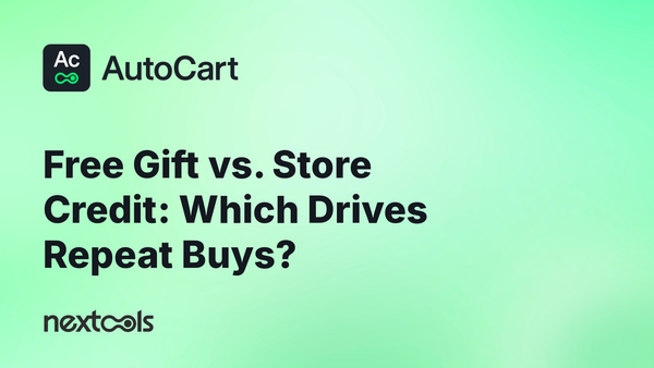 Free Gift vs. Store Credit: Which Auto-Added Reward Actually Drives Repeat Purchases on Shopify?