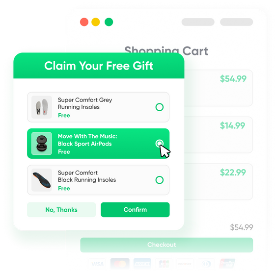 Auto Add Gifts  Products To Product Page